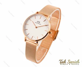 ست ساعت و دستبند دنیل ولینگتون زنانه رزگلد Daniel-2915-L