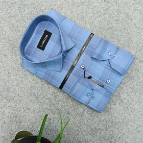 پیراهن استین بلند مردانه _ طرحدار و مجلسی قواره کلاسیک