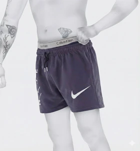 شلوارک کوتاه نایک دورس (Nike) مخصوص تمرین پا (اسکواتی) و چاپ زول