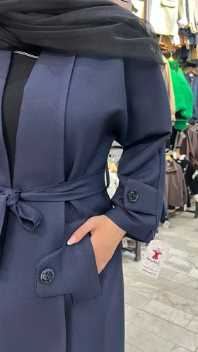 مانتو زنانه کجراه یقه آرشال