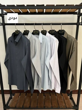 پیراهن استین بلند قابپک مخفی 2512