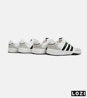 کفش کتانی مردانه سفید مشکی ADIDAS Tyshawn
