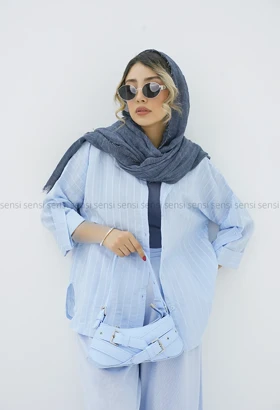 شومیز راه راه پری