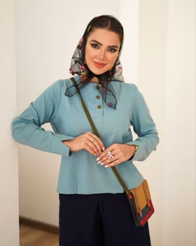 ست شومیز ودامن شلواری کد 2906