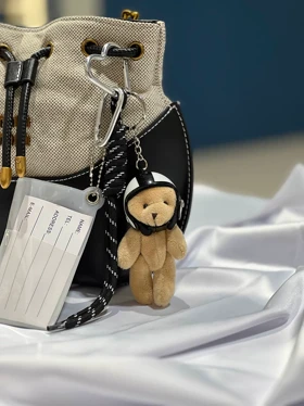 چارم بگ تدی (مشکی)