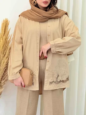 مانتو گلدوزی پرین
