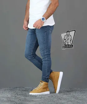 شلوار جین آبی تیره ZARA
