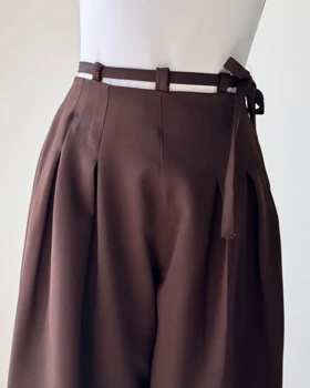 شلوار فول بگ پیلی دار کد 200108