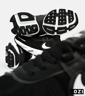 کفش کتانی مردانه و زنانه مشکی Nike cushlon