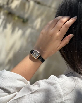 ساعت مربعی صنعتی استیل