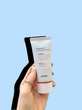 ضد آفتاب ویتامین E کوزارکس، COSRX SPF50 مناسب انواع پوست حجم 50 میلی‌لیتر