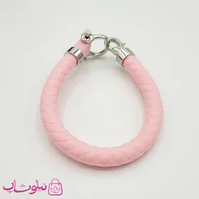 دستبند امگا رابر زنانه صورتی کیفیت مستر