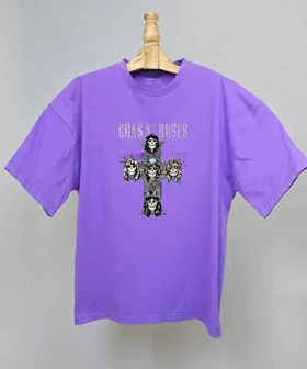 تیشرت لش مردانه و زنانه مدل Guns N' Roses