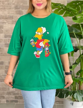 تیشرت لانگ طرحدار مژده کد : N27000