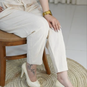 شلوار سندبادی لینن کد 5131