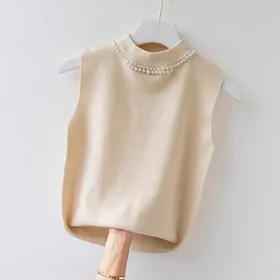 تاپ گپ بافت وارداتی یقه مروارید