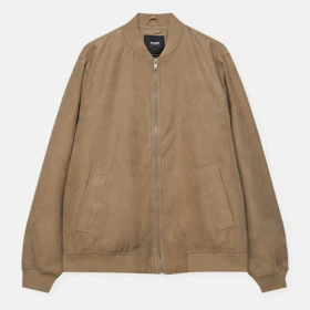 بامبر ساده PULL&BEAR رنگ اخرایی