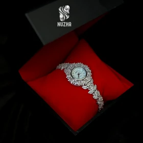 ساعت نقره زنانه