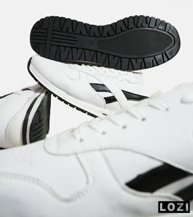 کفش مردانه سفید مشکی ریباک Reebok Classic Nylon