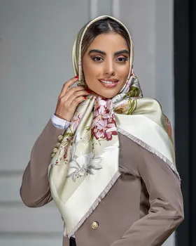 روسری دورو ابریشم