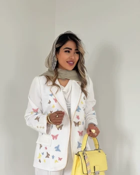 کت پروانه گلدوزی