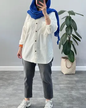 مانتو شومیزی لینن طرح زارا