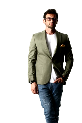 کت اسلیم فیت تک دکمه