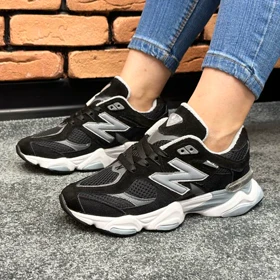 کتانی اسپرت زنانه مدل نیوبالانس 9060 NEW BALANCE رنگ مشکی
