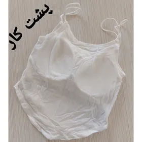 کراپ زنانه کاپ ثابت دو خط Nice