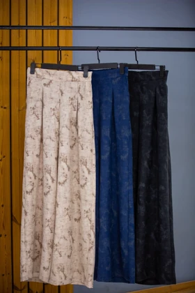 شلوار بگ درتی پرینت