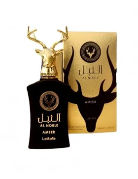 عطر اورجینال ادکلن النبل عامر(عامر نوبل لطافه) Ameer Al Noble برند لطافه کد 529