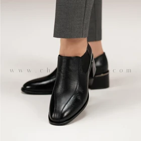 کفش چرم اداری زنانه CODE:845