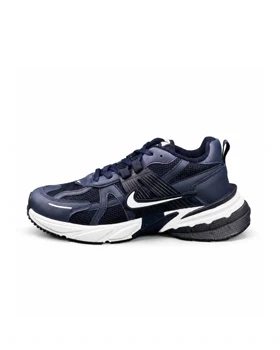 کفش کتانی مردانه بزرگ پا نایکی v2k رنگ سرمه ای Nike V2k