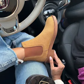 نیم بوت زنانه مدل چلسی