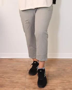 شلوار طرح جین مام زنانه 0655