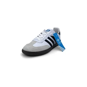 کفش کتانی زنانه مدل samba - 0048_black_White