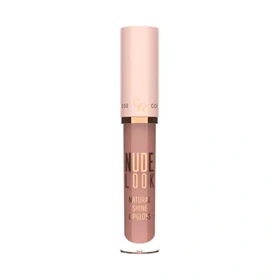 لیپ گلاس گلدن رز, مدل Nude Look Natural Shine رنگ Peachy Nude شماره 04