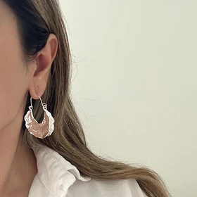 گوشواره زنانه مینیمال آویز کد 158