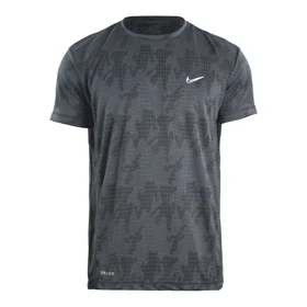 تیشرت ورزشی مردانه نایک مدل VHD-Dri Fit-4K0983 طوسی تیره