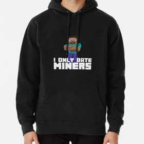 هودی طرح I only date MINERS کد 22720