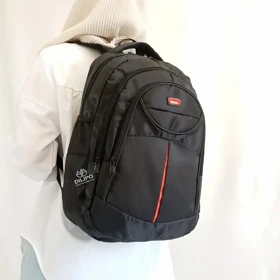 کوله پشتی مشکی طرح پیرکاردین تابیتا 2393