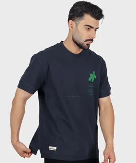 تیشرت لش طرحدار مینیمال 4209