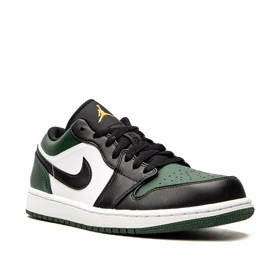 کتانی نایک ایر جردن1 بدون ساق سبز مسترکوالیتی Nike Jordan 1 Low "Green Toe" sneakers