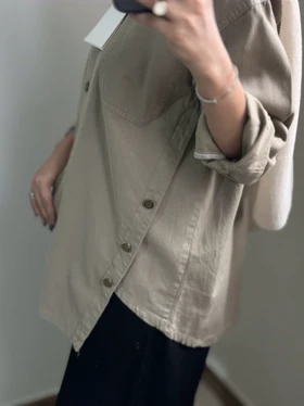 کت کتان بلند 45778