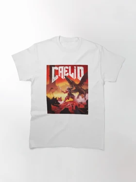 تیشرت با طرح elden ring fingers but hole Classic الدن رینگ کد 13250