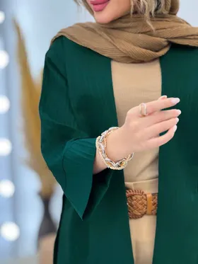 مانتو جلو باز پایین هلال