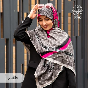 روسری ابریشم مودال ماهی