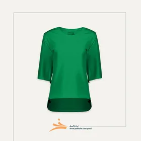 بلوز گت دار آستین سه ربع زنانه برند پانیل