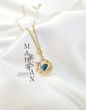گردنبند کهکشان طرح نارسیس هدیه ولنتاین ارسال رایگان