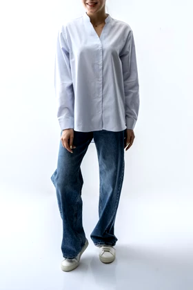 شومیز راه دار یقه زنانه